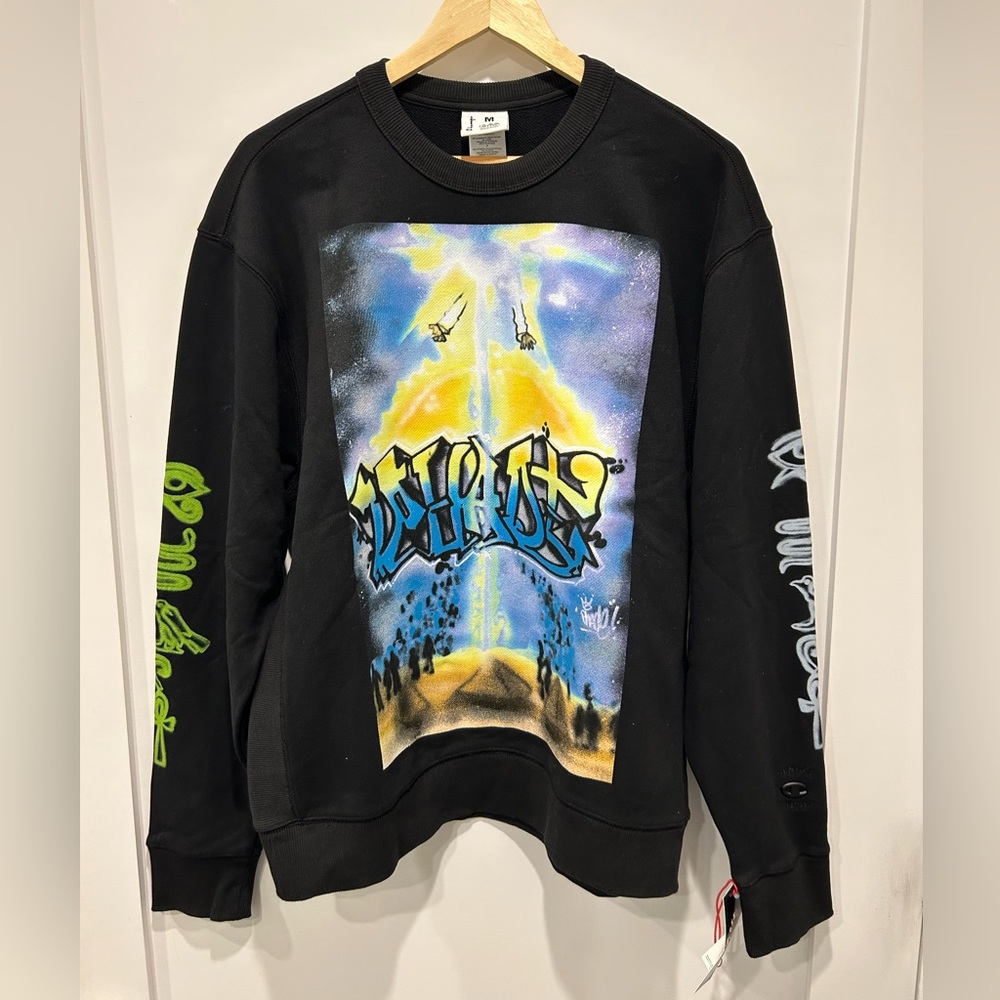 Angelo Baque x King Phade x Champion Senior Thesis Limited Edition Crewneck